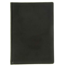 Ежедневник недатированный А5, 136 листов Velvet, обложка искусственная кожа, черный