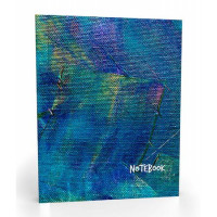 Записная книжка А4 80л клетка ЛАЙТ "Холст" 11104 Academy style