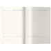 Ежедневник недатированный, А5, 136л., кожзам, Berlingo "Color Block", голубой срез, с рисунком