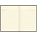 Ежедневник недатированный, А5, 136л., кожзам, OfficeSpace "Dallas", белый, золотой срез