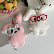 Брелок Зайка в очках