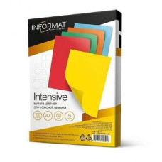 Бумага цветная для офисной техники Информат Intensive 100 л. 80 г/м2 5 цветов