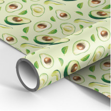 Упаковочная бумага глянц. 70*100см, MESHU Avocado, 90г/м2