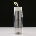 Бутылка для воды 450 мл Bottle, с силиконовой петлей, 6.5х24 см
