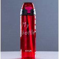 Бутылка для воды "My bottle", 700 мл, клик, крышка с поильником, микс, 7х25 см