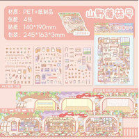 Наклейки, как игра Лесной гриб