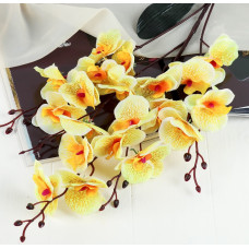Цветы искусственные "Орхидея фаленопсис" 8х80 см