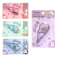 Корректор-лента 5 мм х 3 м "Коктейль" Н21561-6