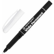 Маркер перманентный 1,2 mm Centropen белый