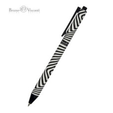 Ручка автоматическая шариковая 0.5мм "ArtClick. Оптическая иллюзия" синяя 20-0281/20 Bruno Visconti