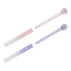 Ручка шариковая MESHU "Glossy Paw" синяя, 0,7мм, корпус ассорти