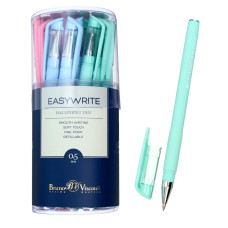 Ручка шариковая FirstWrite Zefir, 0.5 мм, синие чернила, матовый корпус Silk Touch, МИКС