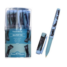 Ручка шариковая FreshWrite Boots", узел 0.7 мм, чернила синие