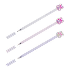 Ручка шариковая MESHU "Magic Bunny" синяя, 0,7мм, корпус ассорти