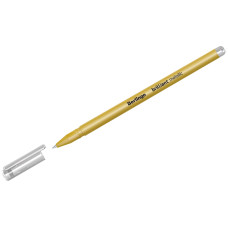Ручка гелевая Berlingo "Brilliant Metallic", золото металлик, 0,8мм