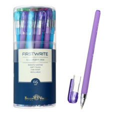 Ручка шариковая FirstWrite Special, 0.5 мм, синие чернила, матовый корпус Silk Touch, МИКС