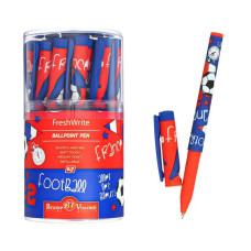 Ручка шариковая FreshWrite "Футбол.Чемпионы.Франция", 0,7 мм, синие чернила