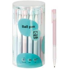 Ручка шариковая MESHU "Dew" синяя, 0,7мм