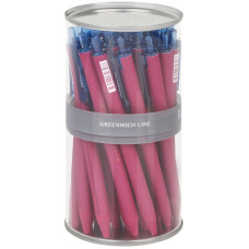 Ручка шариковая автоматическая Greenwich Line "Utility. Burgundy" синяя, 0,7 мм