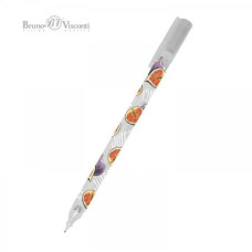 Ручка гелевая Bruno Visconti UniWrite Fresh & fruity. Инжир, 0,5 мм, синие чернила