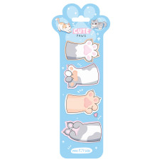 Флажки-закладки MESHU "Cute Paws", 20л.