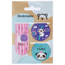 Закладки магнитные для книг, 3шт., MESHU "Cute friends"