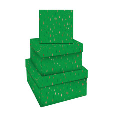 Коробка подарочная  MESHU Christmas Trees 17.5*11.4*6.5