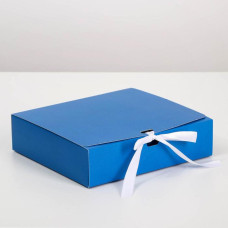 Коробка складная «Синяя», 16,5 х 12,5 х 5 см