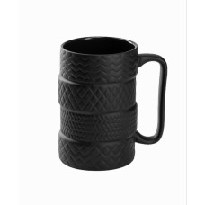 Кружка «Шины», 460 мл, керамика, чёрная