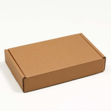 Коробка самосборная, крафт, 26,5 x 16,5 x 5 см