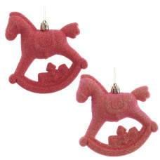 Украшение новогоднее "Лошадка", L11 W5 H10 см