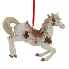Фигурка декоративная подвесная "Лошадка", L12 W4,5 H 9,5 см