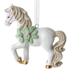Фигурка декоративная подвесная "Лошадка", L7 W2 H8 см