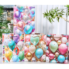 Пакет Бумажный 26*32 №9 Твой праздник (в ассорт., фольга)