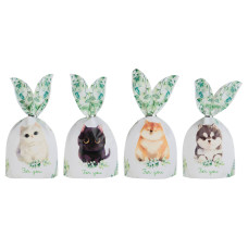 Подарочный пакет 13.5*22 см, MESHU "Cute pets"