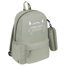 Рюкзак MESHU "Lovely", 43*30*13см, 1 отделение, 3 кармана, уплотненная спинка, в комплекте пенал 19,5*4*5см