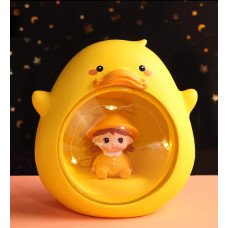 Ночник "Baby duck" yellow 7*11*11